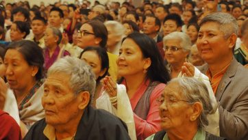 Discurso a 2000 tibetanos en Boston