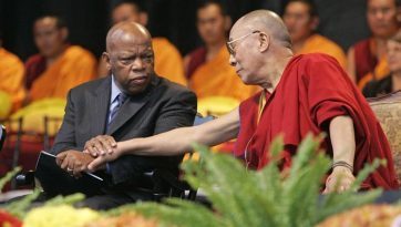 Declaración de Su Santidad el Dalái Lama sobre el fallecimiento del congresista John Lewis, EE.UU.