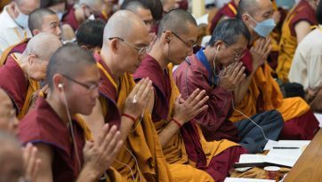 Enseñanza en Dharamsala