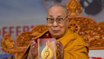 Oraciones de larga vida ofrecidas por el Grupo Central de Apoyo a la Causa del Tíbet en la India