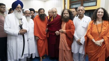 Visita a Harijan Sevak Sangh en el Ashram Gandhi
