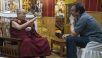 Preparación de los estudiantes para el empoderamiento de Kalachakra - Bodhgaya, Bihar, India