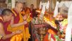 Visita al Monasterio de Gaden, Mundgod, Karnataka, India