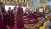 Último día de enseñanzas - Monasterio de Sera Jey, Bylakuppe, Karnataka, India