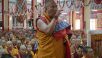 Ofrenda de larga vida y llegada a Tashi Lhunpo - Bylakuppe, Karnataka, India