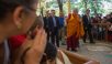 Sesión de Oración en el Templo Tibetano Principal - Dharamsala, HP, India