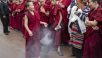 Llegada al Monasterio de Drepung - Mundgod, Karnataka, India