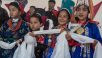 Visita a la escuela pública Islamia, al convento y a Imambargah en Leh, Ladakh, J&K, India.