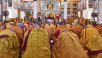 Ceremonia de ordenación en Dharamsala, HP, India