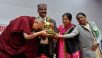 Visita al Colegio Gubernamental P.G. en Dharamsala, India