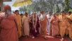 Visita al Sri Udasin Karshni Ashram en Mathura, UP, India