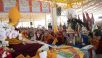 Una ceremonia de larga vida concluye las enseñanzas en Bodhgaya