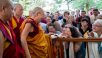 Las enseñanzas comienzan en Dharamsala