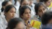 Interacción con estudiantes en Delhi