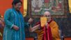 Charla en la escuela de San Columba en Nueva Delhi