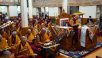 Su Santidad asiste a la sesión de oración del Bhum Tsok en Dharamsala