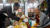 Reunión con la comunidad musulmana en Leh, Ladakh