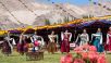 Programa del almuerzo de despedida en Leh