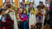 Ofrenda de oraciones por la larga vida de Su Santidad el Dalái Lama en Dharamsala